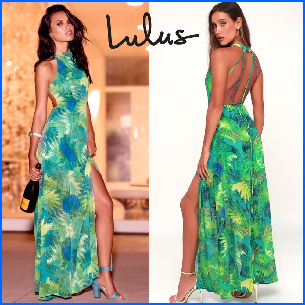 Lulus Tropic of Conversation Maxi Dress